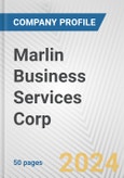 Marlin Business Services Corp. Fundamental Company Report Including Financial, SWOT, Competitors and Industry Analysis- Product Image