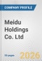 Meidu Holdings Co. Ltd. Fundamental Company Report Including Financial, SWOT, Competitors and Industry Analysis - Product Thumbnail Image