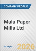 Malu Paper Mills Ltd. Fundamental Company Report Including Financial, SWOT, Competitors and Industry Analysis- Product Image