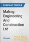 Malrag Engineering And Construction Ltd Fundamental Company Report Including Financial, SWOT, Competitors and Industry Analysis - Product Thumbnail Image
