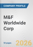 M&F Worldwide Corp. Fundamental Company Report Including Financial, SWOT, Competitors and Industry Analysis- Product Image