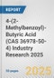 4-(2-Methylbenzoyl)-Butyric Acid (CAS 36978-50-4) Industry Research 2025: Global and Regional Market Trends 2019-2024 and Forecast to 2029 - Product Thumbnail Image