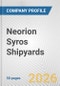Neorion Syros Shipyards Fundamental Company Report Including Financial, SWOT, Competitors and Industry Analysis - Product Thumbnail Image