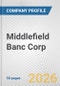 Middlefield Banc Corp. Fundamental Company Report Including Financial, SWOT, Competitors and Industry Analysis - Product Thumbnail Image