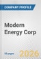 Modern Energy Corp. Fundamental Company Report Including Financial, SWOT, Competitors and Industry Analysis - Product Thumbnail Image