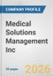 Medical Solutions Management Inc. Fundamental Company Report Including Financial, SWOT, Competitors and Industry Analysis - Product Thumbnail Image