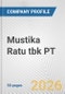 Mustika Ratu tbk PT Fundamental Company Report Including Financial, SWOT, Competitors and Industry Analysis - Product Thumbnail Image
