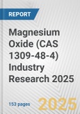 Magnesium Oxide (CAS 1309-48-4) Industry Research 2025: Global and Regional Market Trends 2019-2024 and Forecast to 2029- Product Image