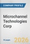 Microchannel Technologies Corp. Fundamental Company Report Including Financial, SWOT, Competitors and Industry Analysis - Product Thumbnail Image