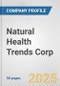 Natural Health Trends Corp. Fundamental Company Report Including Financial, SWOT, Competitors and Industry Analysis - Product Thumbnail Image