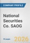 National Securities Co. SAOG Fundamental Company Report Including Financial, SWOT, Competitors and Industry Analysis - Product Thumbnail Image