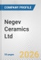 Negev Ceramics Ltd. Fundamental Company Report Including Financial, SWOT, Competitors and Industry Analysis - Product Thumbnail Image