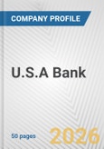 U.S.A Bank Fundamental Company Report Including Financial, SWOT, Competitors and Industry Analysis- Product Image