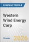 Western Wind Energy Corp. Fundamental Company Report Including Financial, SWOT, Competitors and Industry Analysis - Product Thumbnail Image