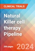 Natural Killer (NK) cell therapy - Pipeline Insight, 2024- Product Image