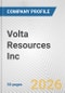 Volta Resources Inc. Fundamental Company Report Including Financial, SWOT, Competitors and Industry Analysis - Product Thumbnail Image