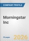 Morningstar Inc. Fundamental Company Report Including Financial, SWOT, Competitors and Industry Analysis - Product Thumbnail Image