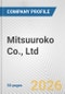 Mitsuuroko Co., Ltd. Fundamental Company Report Including Financial, SWOT, Competitors and Industry Analysis - Product Thumbnail Image