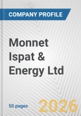 Monnet Ispat & Energy Ltd. Fundamental Company Report Including Financial, SWOT, Competitors and Industry Analysis- Product Image