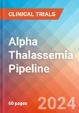 Alpha Thalassemia - Pipeline Insight, 2024- Product Image