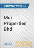 Mui Properties Bhd Fundamental Company Report Including Financial, SWOT, Competitors and Industry Analysis- Product Image