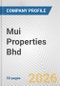 Mui Properties Bhd Fundamental Company Report Including Financial, SWOT, Competitors and Industry Analysis - Product Thumbnail Image