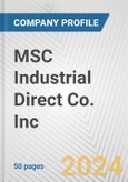 MSC Industrial Direct Co. Inc. Fundamental Company Report Including Financial, SWOT, Competitors and Industry Analysis- Product Image