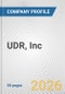 UDR, Inc. Fundamental Company Report Including Financial, SWOT, Competitors and Industry Analysis - Product Thumbnail Image