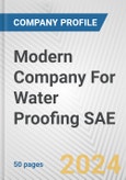 Modern Company For Water Proofing SAE Fundamental Company Report Including Financial, SWOT, Competitors and Industry Analysis- Product Image