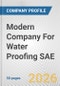 Modern Company For Water Proofing SAE Fundamental Company Report Including Financial, SWOT, Competitors and Industry Analysis - Product Thumbnail Image