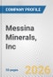 Messina Minerals, Inc. Fundamental Company Report Including Financial, SWOT, Competitors and Industry Analysis - Product Thumbnail Image