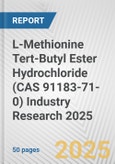 L-Methionine Tert-Butyl Ester Hydrochloride (CAS 91183-71-0) Industry Research 2025: Global and Regional Market Trends 2019-2024 and Forecast to 2029- Product Image