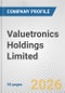 Valuetronics Holdings Limited Fundamental Company Report Including Financial, SWOT, Competitors and Industry Analysis - Product Thumbnail Image