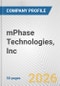 mPhase Technologies, Inc. Fundamental Company Report Including Financial, SWOT, Competitors and Industry Analysis - Product Thumbnail Image