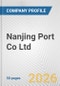 Nanjing Port Co Ltd Fundamental Company Report Including Financial, SWOT, Competitors and Industry Analysis - Product Thumbnail Image