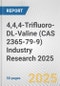4,4,4-Trifluoro-DL-Valine (CAS 2365-79-9) Industry Research 2025: Global and Regional Market Trends 2019-2024 and Forecast to 2029 - Product Thumbnail Image