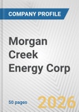 Morgan Creek Energy Corp. Fundamental Company Report Including Financial, SWOT, Competitors and Industry Analysis- Product Image