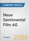 Neue Sentimental Film AG Fundamental Company Report Including Financial, SWOT, Competitors and Industry Analysis - Product Thumbnail Image