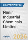 Nimir Industrial Chemicals Limited. Fundamental Company Report Including Financial, SWOT, Competitors and Industry Analysis- Product Image