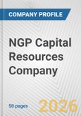 NGP Capital Resources Company Fundamental Company Report Including Financial, SWOT, Competitors and Industry Analysis- Product Image