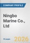 Ningbo Marine Co., Ltd. Fundamental Company Report Including Financial, SWOT, Competitors and Industry Analysis - Product Thumbnail Image