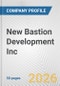 New Bastion Development Inc. Fundamental Company Report Including Financial, SWOT, Competitors and Industry Analysis - Product Thumbnail Image