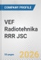 VEF Radiotehnika RRR JSC Fundamental Company Report Including Financial, SWOT, Competitors and Industry Analysis - Product Thumbnail Image