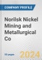 Norilsk Nickel Mining and Metallurgical Co. Fundamental Company Report Including Financial, SWOT, Competitors and Industry Analysis - Product Thumbnail Image