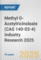 Methyl O-Acetylricinoleate (CAS 140-03-4) Industry Research 2025: Global and Regional Market Trends 2019-2024 and Forecast to 2029 - Product Image