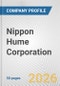 Nippon Hume Corporation Fundamental Company Report Including Financial, SWOT, Competitors and Industry Analysis - Product Thumbnail Image