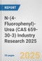 N-(4-Fluorophenyl)-Urea (CAS 659-30-3) Industry Research 2025: Global and Regional Market Trends 2019-2024 and Forecast to 2029 - Product Thumbnail Image