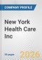 New York Health Care Inc. Fundamental Company Report Including Financial, SWOT, Competitors and Industry Analysis - Product Thumbnail Image