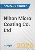 Nihon Micro Coating Co. Ltd. Fundamental Company Report Including Financial, SWOT, Competitors and Industry Analysis- Product Image