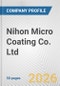 Nihon Micro Coating Co. Ltd. Fundamental Company Report Including Financial, SWOT, Competitors and Industry Analysis - Product Thumbnail Image
